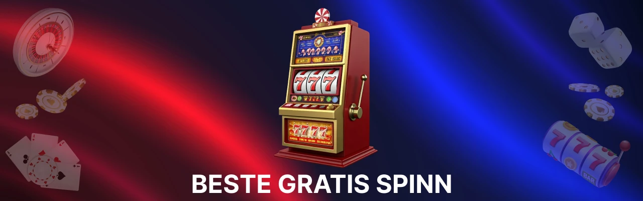 Beste casinobonusen med gratis spinn
