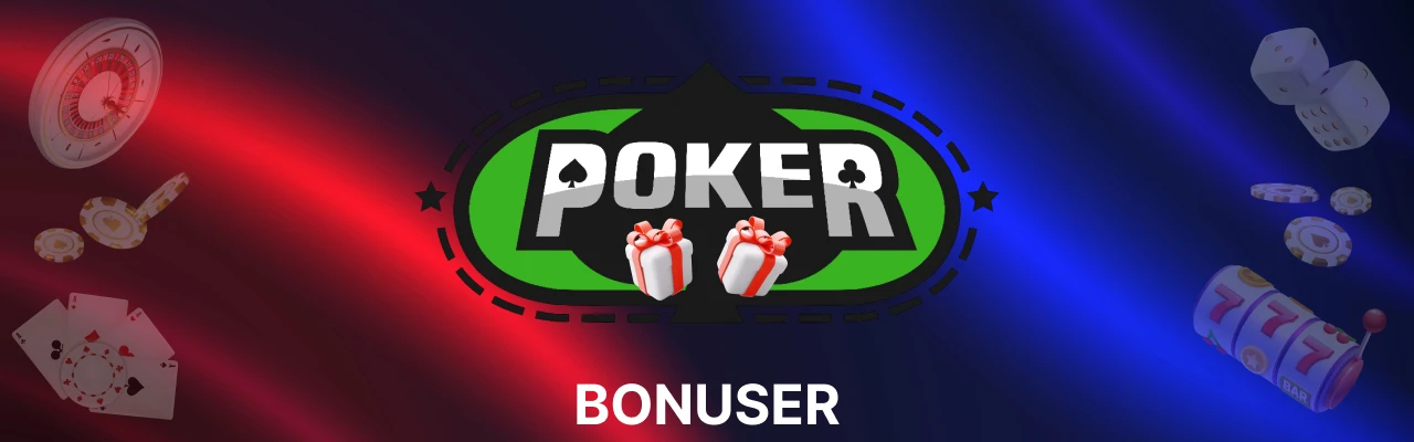 Online poker bonuser