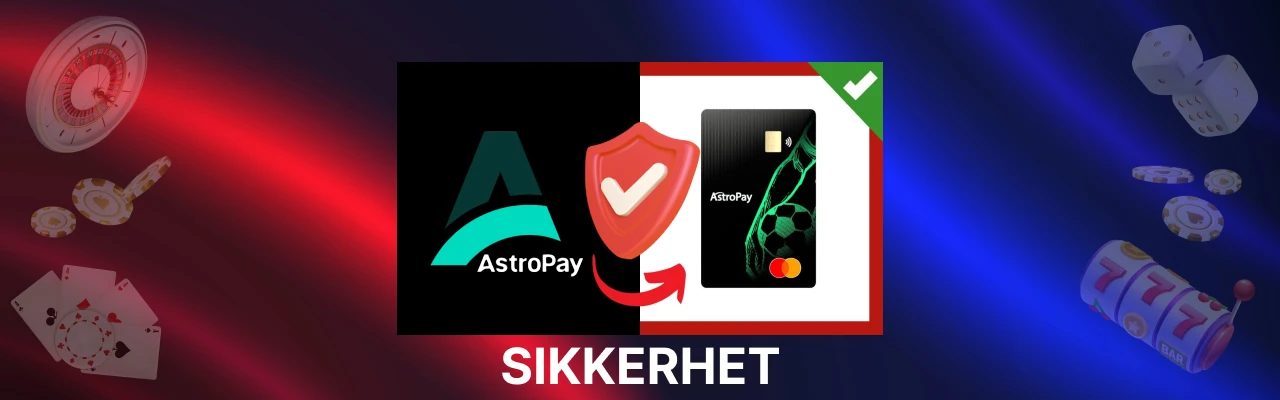 Sikkerhet i astropay kasinoer