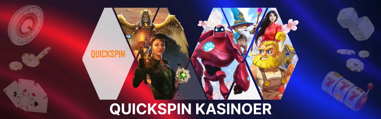 Quickspin kasinoer i norge