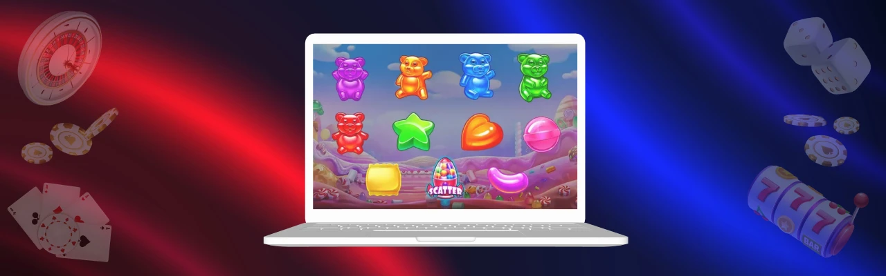 Spilleautomaten sugar rush funksjoner