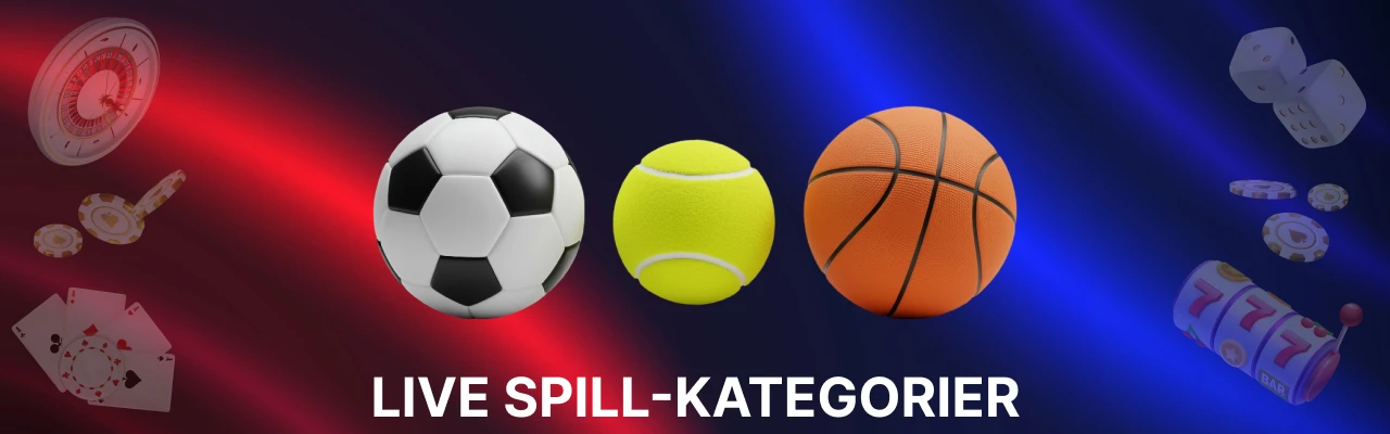 Miki live spill kategorier