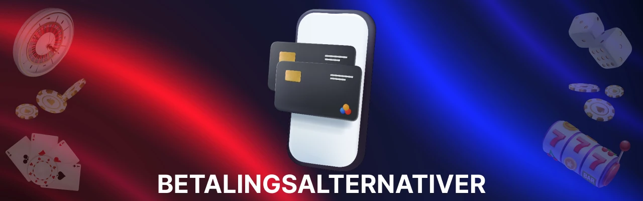 Betalingsalternativer for nettcasinoer