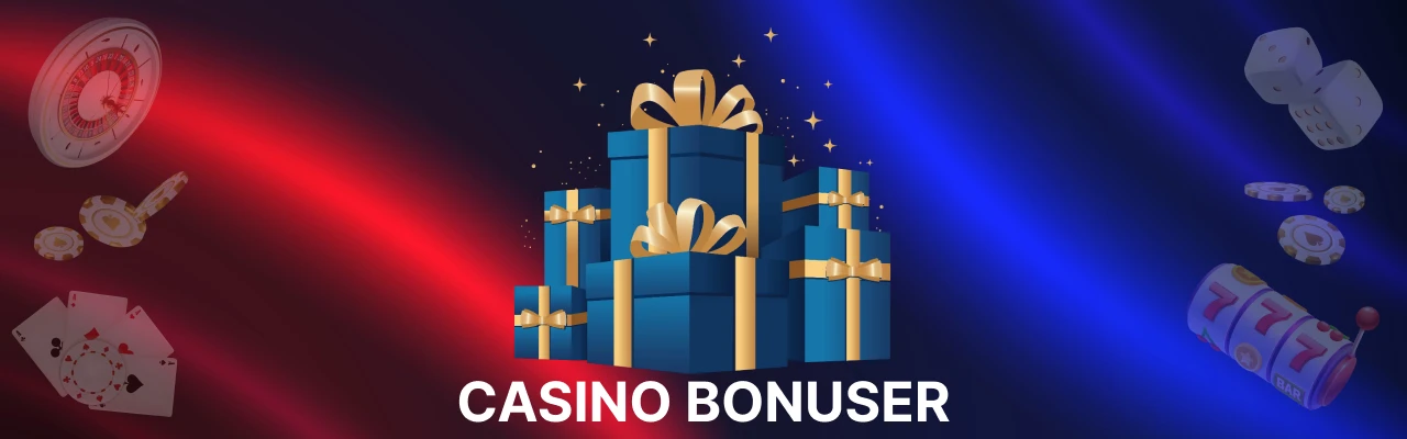 Hente casino bonuser