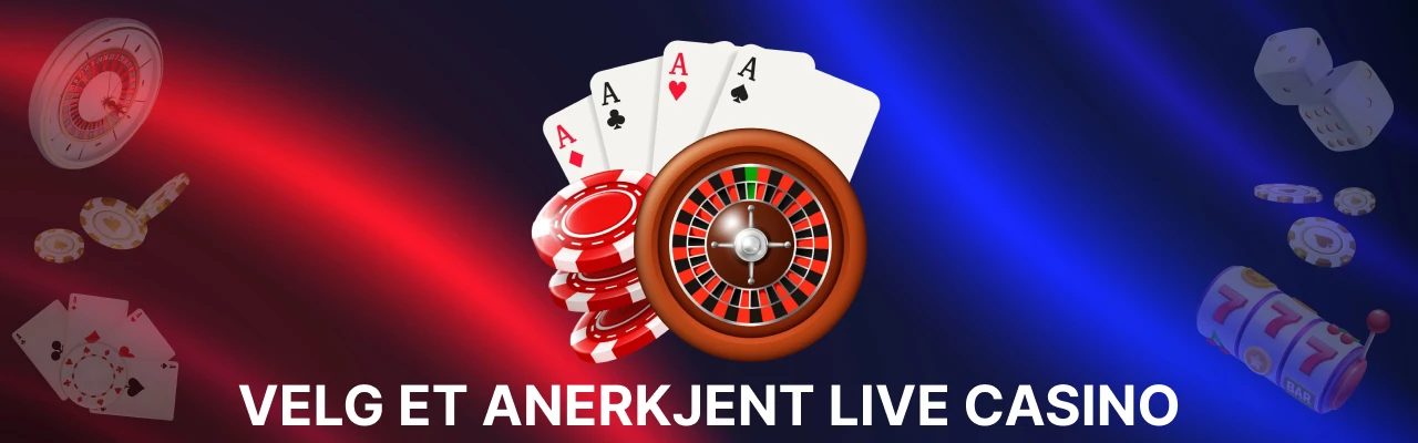 Live casino spill i norge